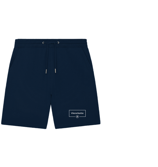 Short mit Viererkette Sticklogo - Organic Jogger Shorts (Stick)