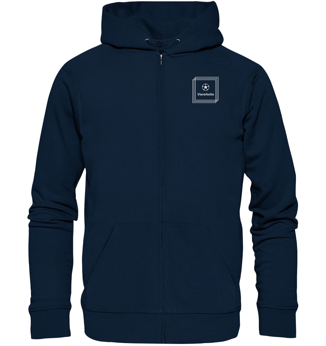 Organic Zipper - Logo Viererkette